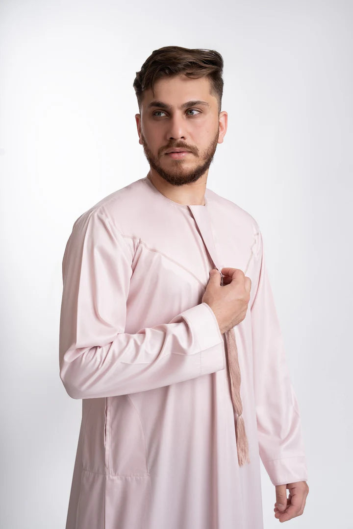 Blush Pink Emirati Thobe