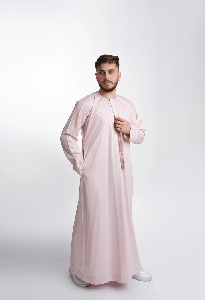 Blush Pink Emirati Thobe