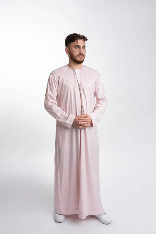 Blush Pink Emirati Thobe