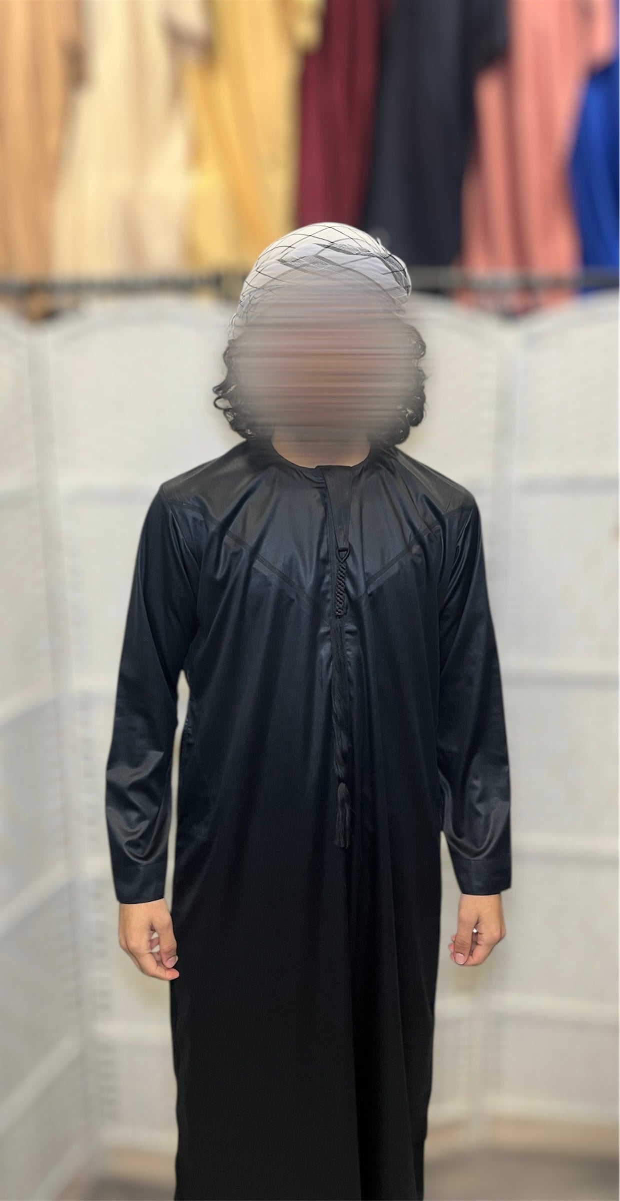 Black Emirati Thobe