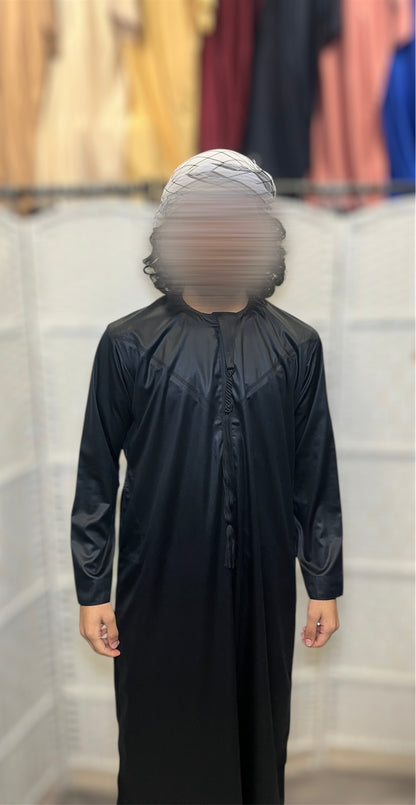 Black Emirati Thobe