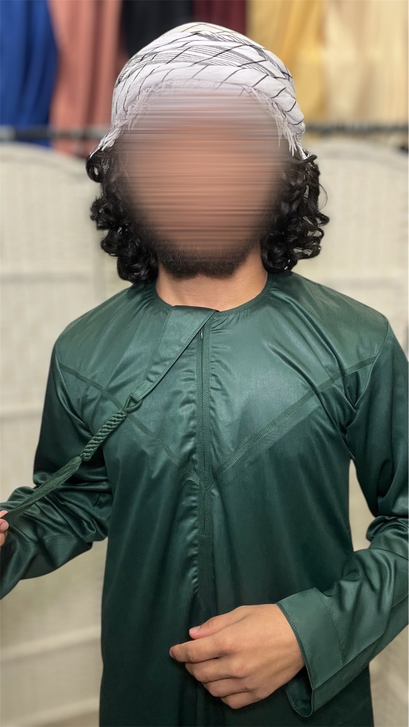 Emerald Green Emirati Thobe