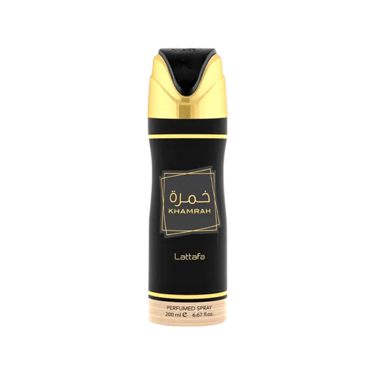 Khamrah Perfumed Body Spray Deodorant 200ml | Lattafa