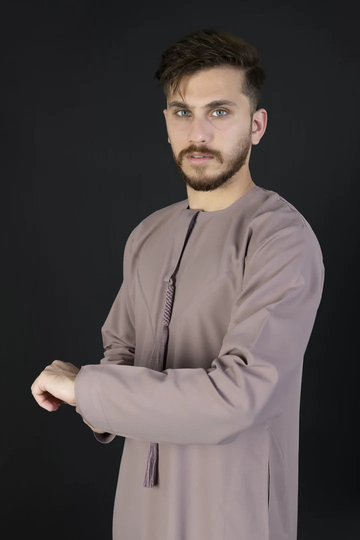 Basic Mauve Emirati Thobe